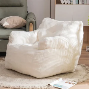 Teen and Kids Bean Bag, Soft Foam, Single Lounge chair