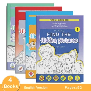 4 Volumes Find the hidden pictures