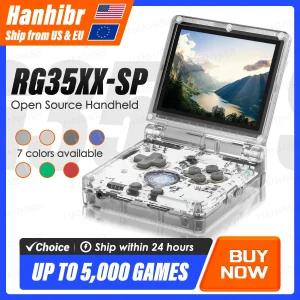 ANBERNIC RG35XXSP Flip Game Console 3.5'' Screen 4.2 E-book