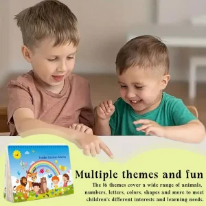 Preschool Busy Book Kindergarten Learning Activities Book